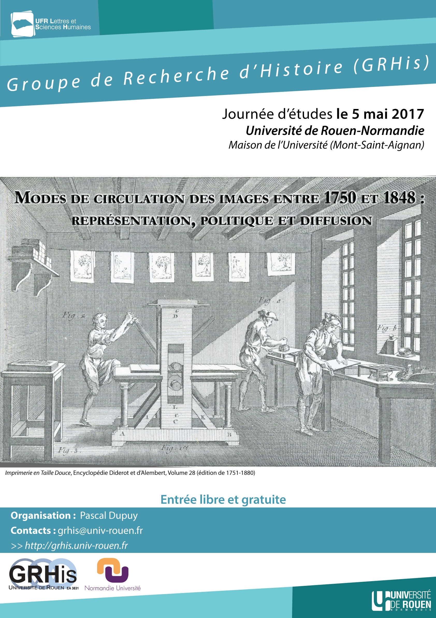 Modes de circulation des images entre 1750 et 1848