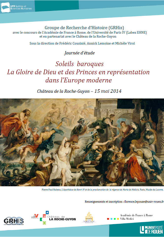 Soleils baroques. La Gloire de Dieu et des Princes en représentation dans l’Europe moderne