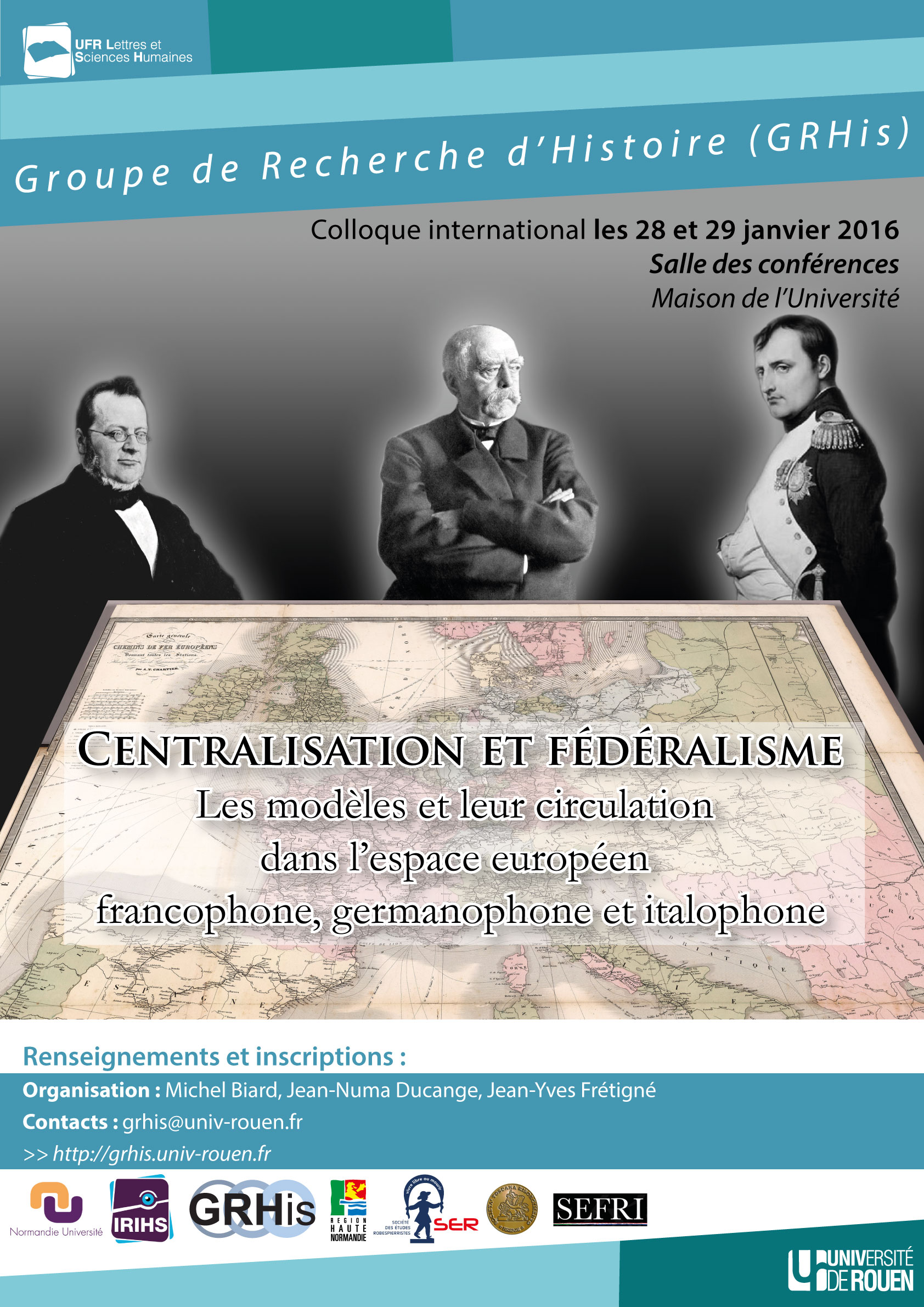 Centralisation et fédéralisme : les modèles et leur circulation dans l’espace européen francophone, germanophone et italophone