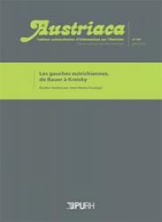 Austriaca n° 80, Les gauches autrichiennes, de Bauer à Kreisky