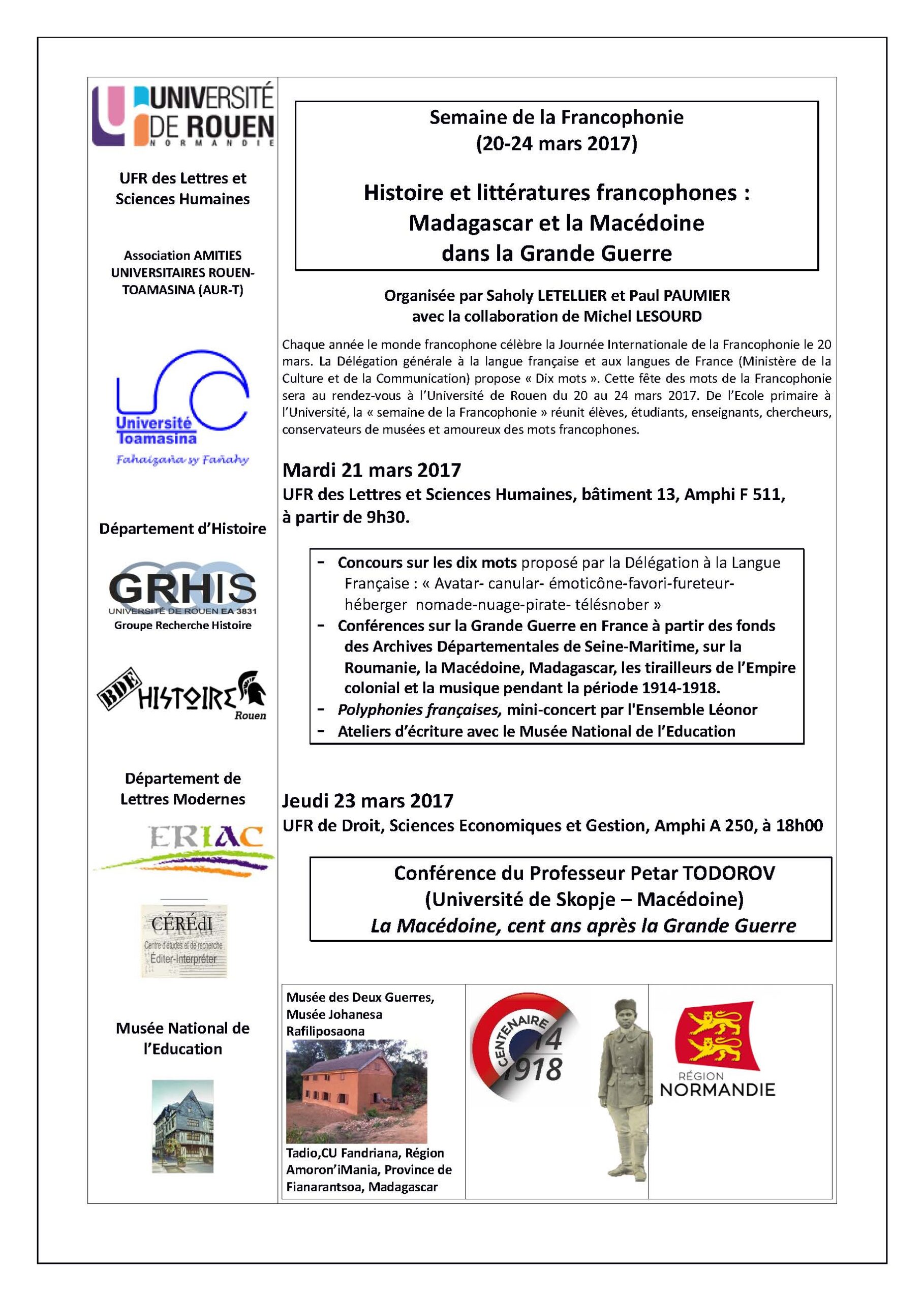 Semaine de la Francophonie
