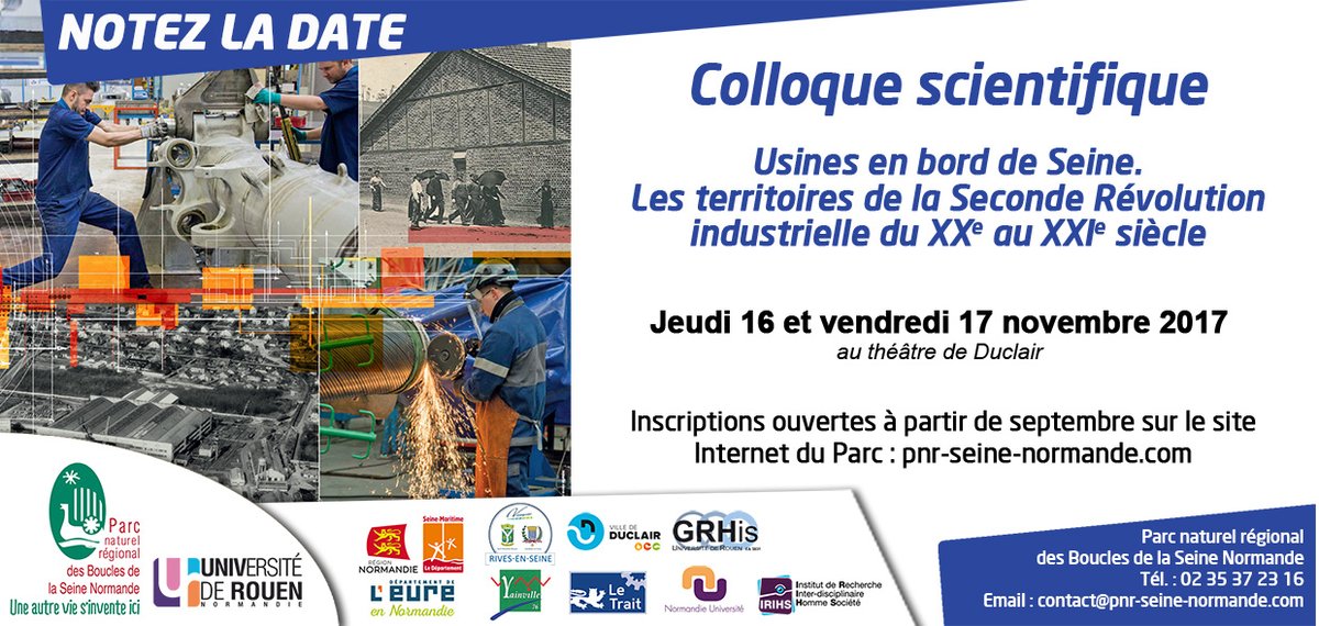 Usines en bord de Seine. Les territoires de la Seconde Révolution industrielle du XXe au XXI e siècle