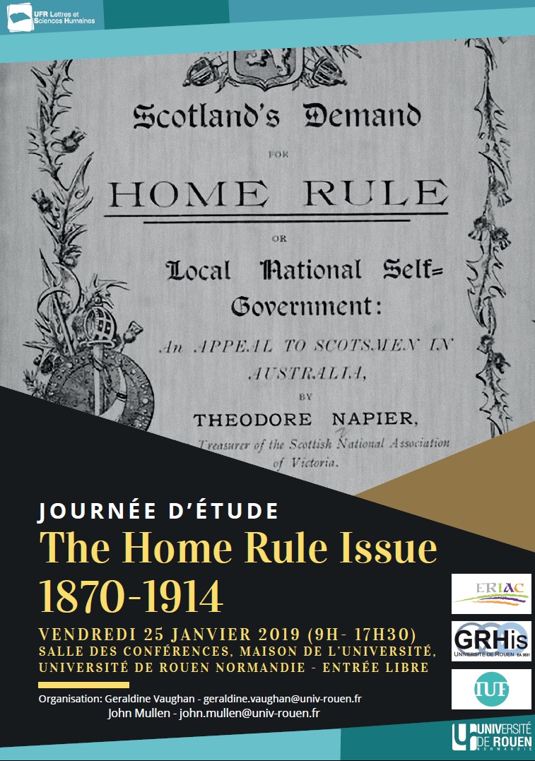 The Home Rule Issue. 1870-1914