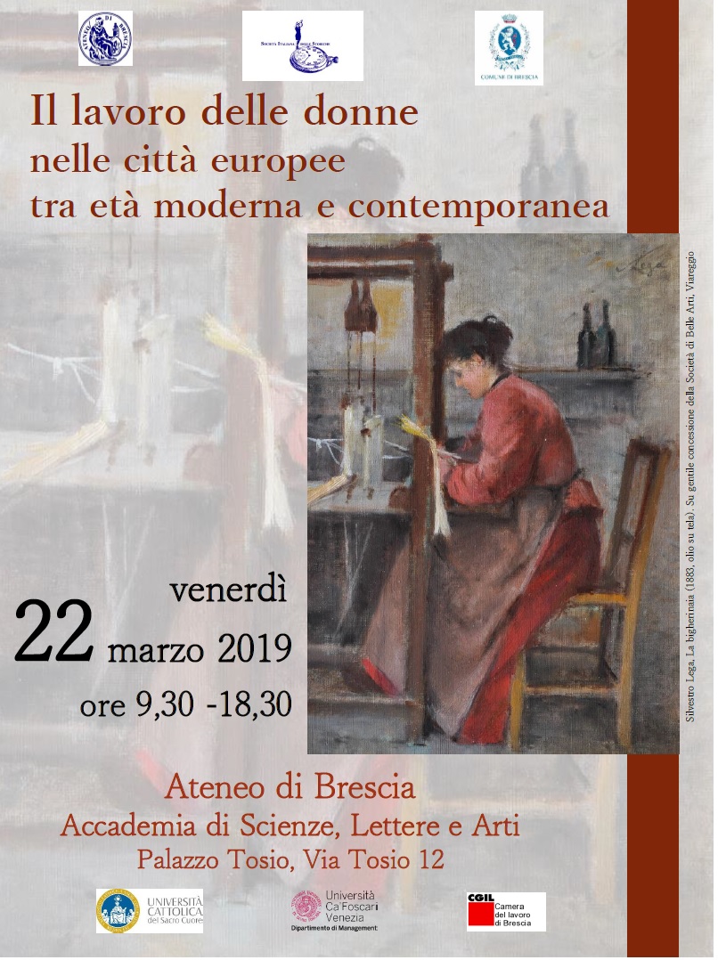 Il lavoro delle donne nelle città europee tra età moderna e contemporanea
