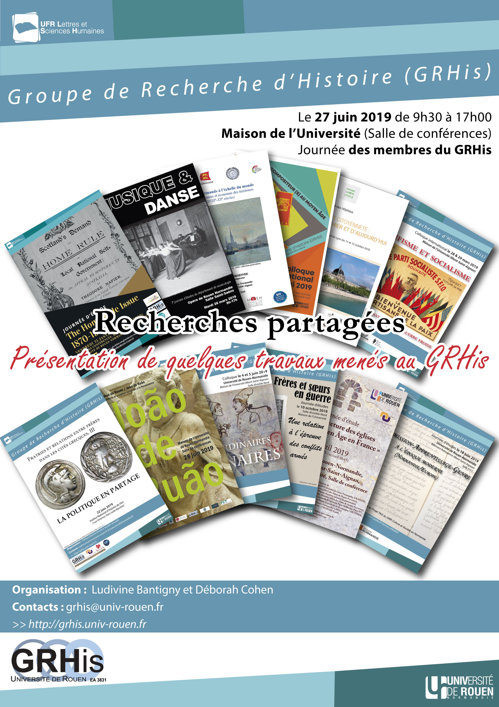 Recherches partagées : Présentation de quelques travaux menés au GRHis