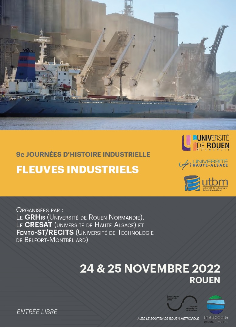 9e JHI : Fleuves industriels