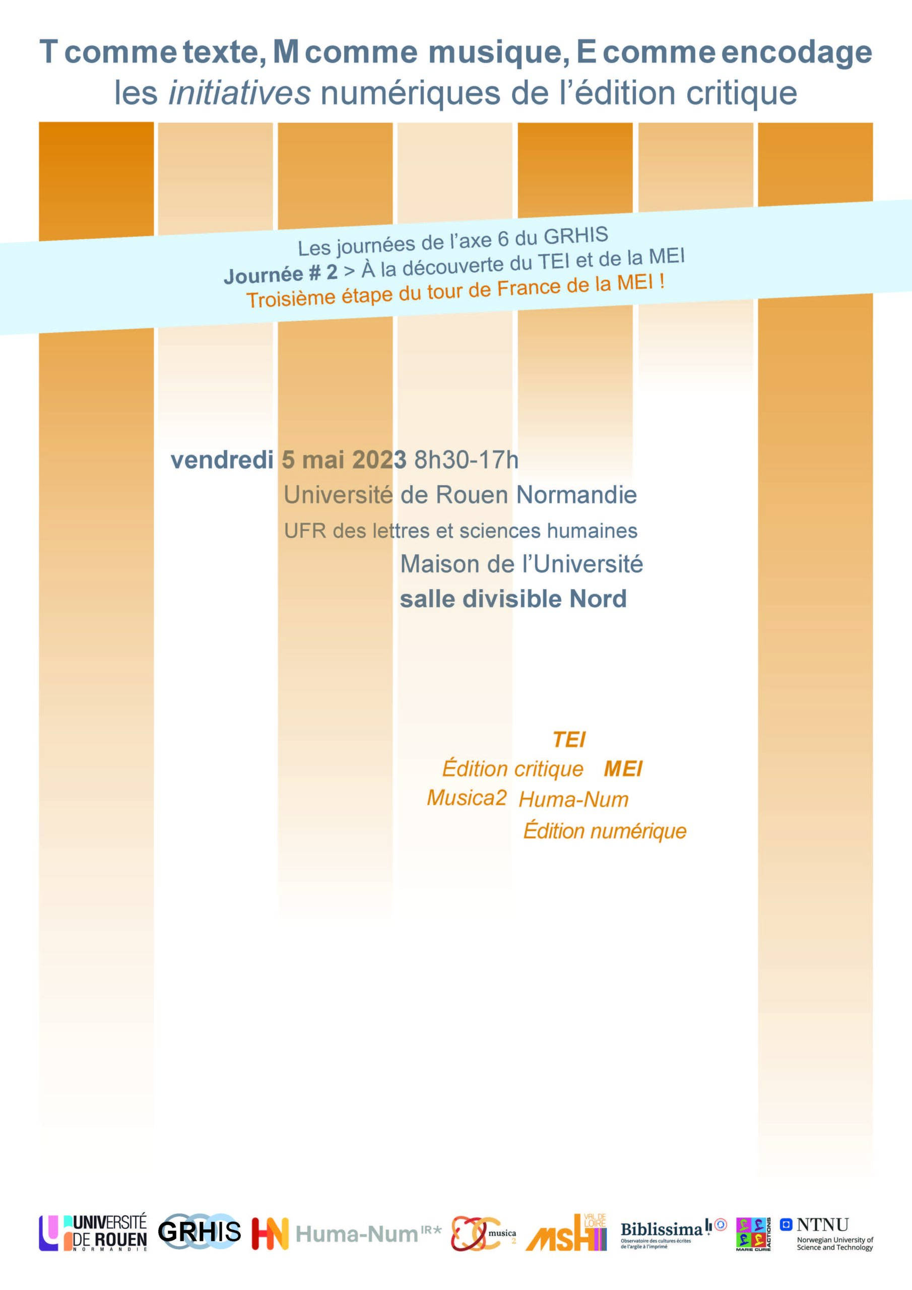 T comme texte, M comme  musique, E comme encodage. Les initiatives numériques de l’édition critique