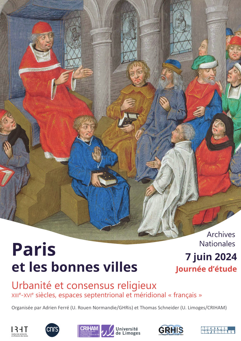 Paris et les bonnes villes. Urbanité et consensus religieux