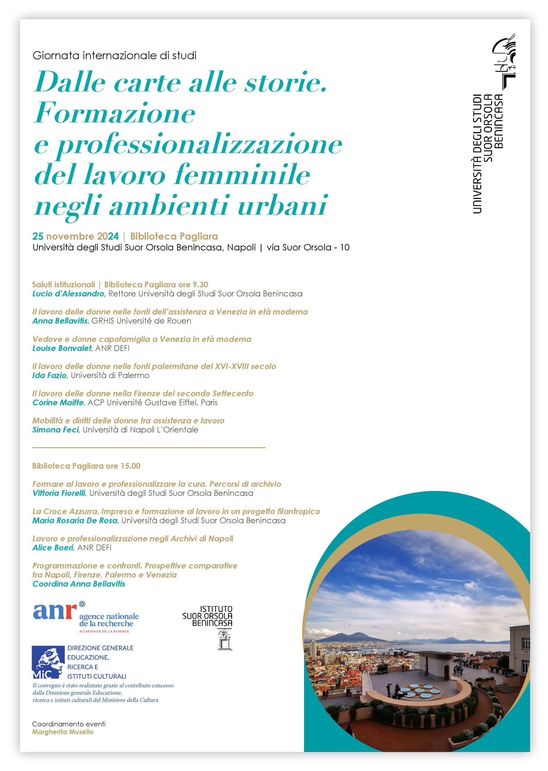 Dalle carte alle storie. Formazione e professionalizzazione del lavoro femminile negli ambienti urbani
