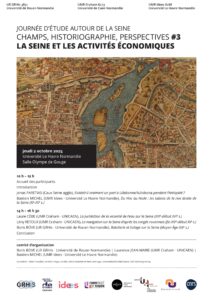 Autour de la Seine : champs, historiographie, perspectives #3. La Seine et les activités économiques