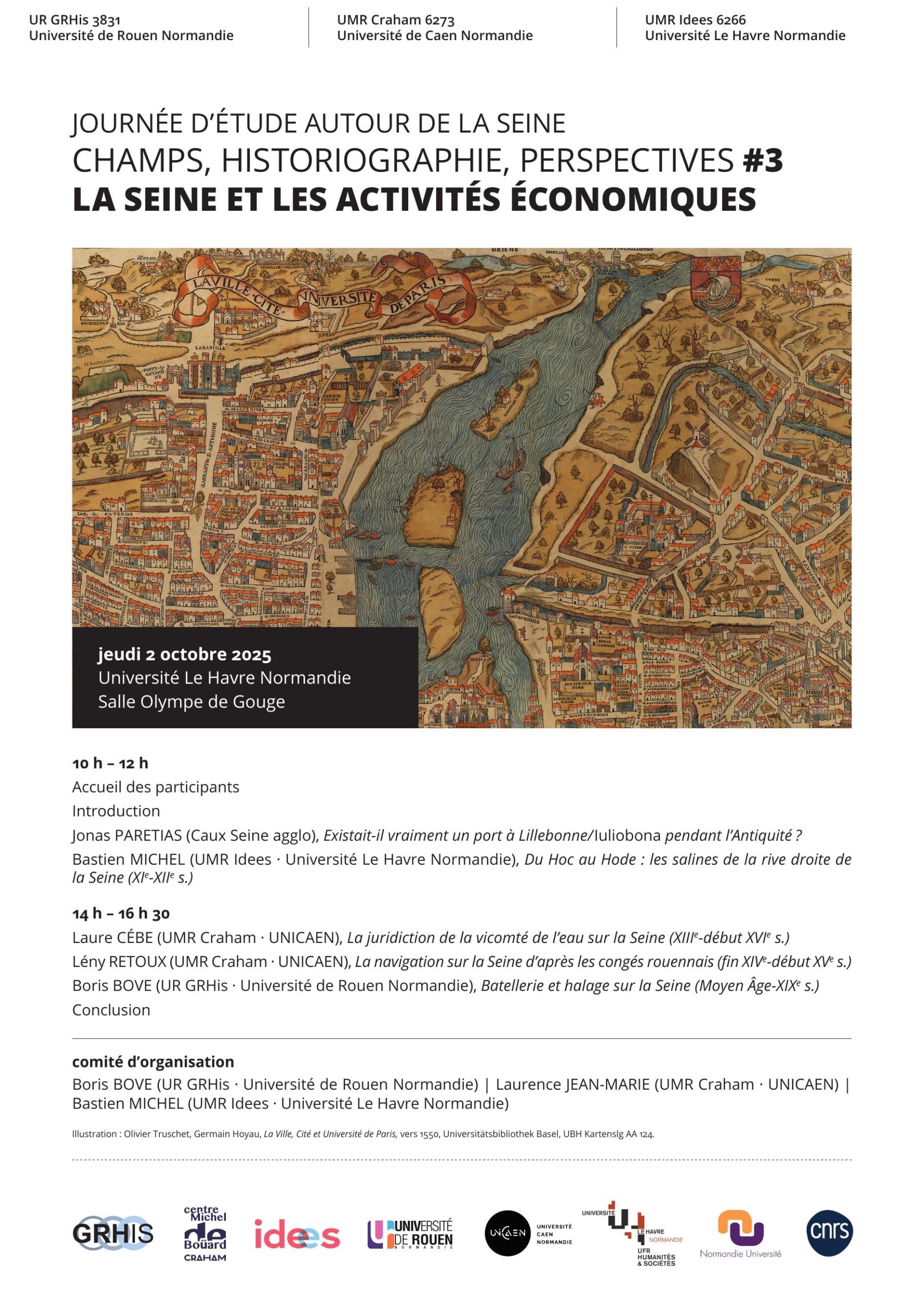 Autour de la Seine : champs, historiographie, perspectives #3. La Seine et les activités économiques