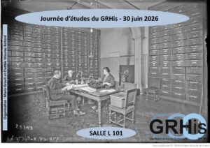 Journée d’études du GRHis