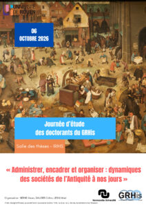 Journée des doctorants du GRHis